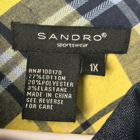 Sandro Sportswear Denim Dual Pocket Jacket - Picture 7 of 7